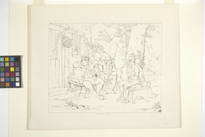 Illustrationen von Rip Van Winkle, Platte 3 von Felix Octavius Carr Darley