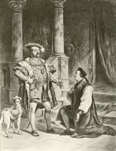 König Heinrich VIII. Akt V-Szene I von Felix Octavius Carr Darley