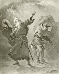 König Lear. Akt III, Szene II (Gravur)