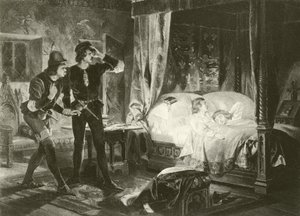 König Richard der Dritte. Akt IV, Szene III von Felix Octavius Carr Darley