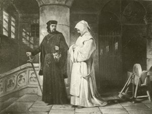 Maß für Maß. Akt IV, Szene III von Felix Octavius Carr Darley