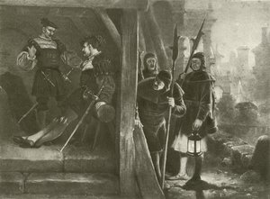 Viel Lärm um nichts. Akt III-Szene III von Felix Octavius Carr Darley