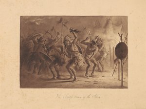 Der Skalp-Tanz der Sioux von Felix Octavius Carr Darley