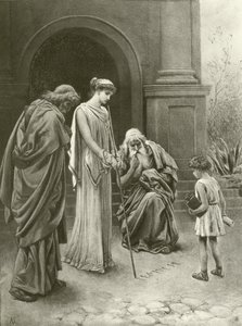 Titus Andronicus. Akt IV-Szene I von Felix Octavius Carr Darley