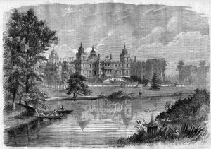 Ferrieres-en-Brie (Ferrieres en Brie) (Seine-et-Marne), ehemaliges Anwesen der Familie Rothschild von Felix Thorigny