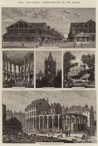 Pariser Abrisse, Transformation des Tempels