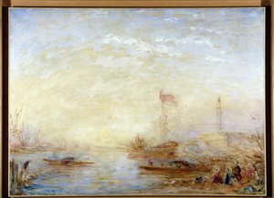 Ansicht von Venedig und der Bucentaur (Bucentoro)