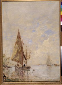Fischer in einem Boot
