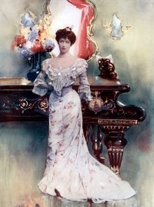 Ellis Jeffreys in Das Sakrament des Judas, um 1902