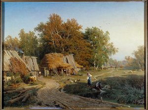 Das Dorf von Feodor Alexandrovich Vassiliev
