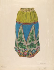 Perlenhandtasche von Ferdinand Badin