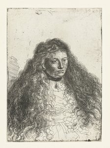 Große jüdische Braut von Ferdinand Bol (attributed to)