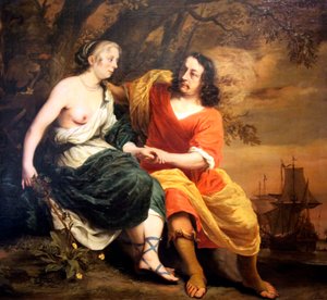 Bacchus und Ariadne, 1664 von Ferdinand Bol