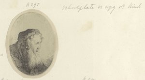 Alter Mann mit Bart von Ferdinand Bol