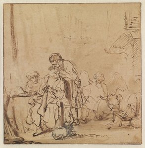 Die Heilung des Tobit von Ferdinand Bol