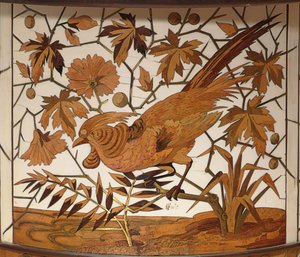 Detail eines Cachepots, Maison Giroux, letztes Viertel des 19. Jahrhunderts von Ferdinand Duvinage
