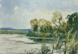 Wittingau (aus der Mappe „16 Ansichten tschechischer Landschaften 