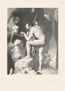 Ödipus von Ferdinand Gaillard, after Jean Auguste Dominique Ingres