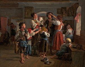 Der Abschied des Conscribierten von Ferdinand Georg Waldmüller