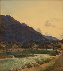 Die Traun bei Ischl