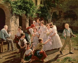 Fronleichnam von Ferdinand Georg Waldmuller