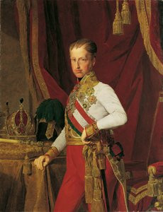 Porträt von Kaiser Ferdinand I. von Österreich 1793-1875, 1839 von Ferdinand Georg Waldmuller