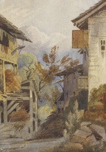 Bauernhäuser in Savoyen
