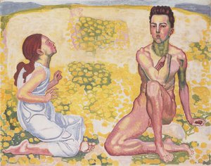 Der Frühling von Ferdinand Hodler