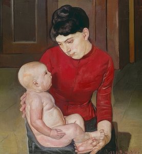 Mutter und Kind von Ferdinand Hodler