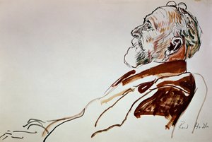Porträt von Carl Spitteler