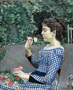 Porträt von Hélène Weiglé von Ferdinand Hodler