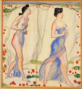 Studie für "Die Empfindung I", ca. 1901-02