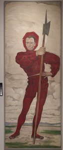 Der Hellebardenträger von Ferdinand Hodler