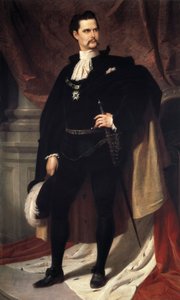 Porträt von Ludwig II. von Bayern (Ludwig Otto Friedrich Wilhelm von Wittelsbach) von Ferdinand II Piloty