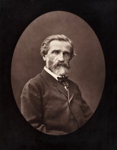 Giuseppe Verdi italienischer Komponist, 1813-1901, um 1872