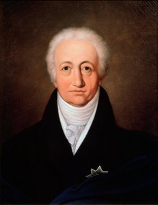 Porträt des Autors Johann Wolfgang von Goethe, 1749-1832, 1818