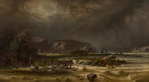 Die Maas bei Poilvache von Ferdinand Joseph Bernard Marinus