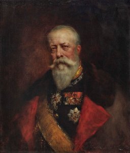Porträt von Großherzog Friedrich I. von Baden 1826-1907 von Ferdinand Keller