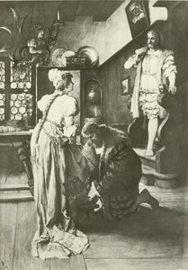 Die Meistersinger von Nürnberg, Akt III Szene IV von Ferdinand Leeke