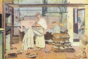 Der Bäcker, in Imagier de l
