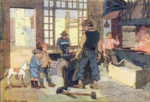 Der Schmied, in Imagier de l