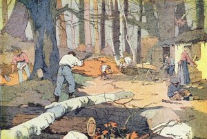 Der Holzschuhmacher, in Imagier de l