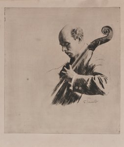 Pablo Casals spielt