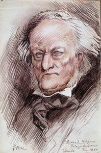 Porträt von Richard Wagner