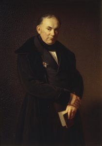 Porträt des Dichters Vasily Zhukovsky 1783-1852, 1844