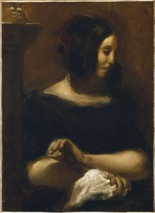 Porträt von George Sand, nach 1838