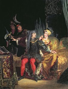 Karl VI. (1380-1422) und Odette de Champdivers, ca. 1824-26