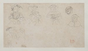 Figurenstudien, ca. 1800-1899