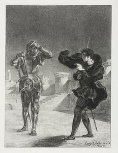 Hamlet: Das Phantom auf der Terrasse, 1843