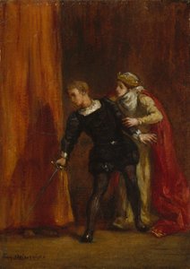 Hamlet und seine Mutter, 1849